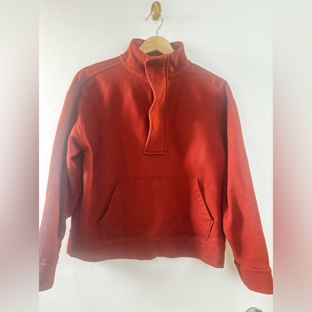 A New Day Rust Zip-Up Sweatshirt